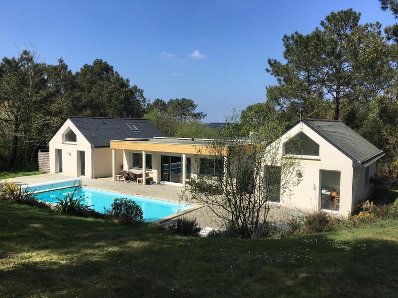 Maison dans le bois du kador avec piscine et SPA