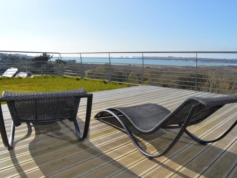Maison contemporaine à Goulien - vue exceptionnelle sur la mer
